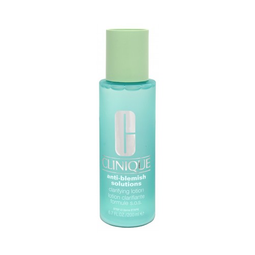 „Clinique Anti-Blemish Solutions Clarifying Lotion“ valomasis losjonas su toniku ir šveitimo efektu