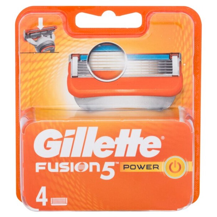 „Gillette Fusion Power“ – keičiami peiliukai, 8 vnt. Vyrams