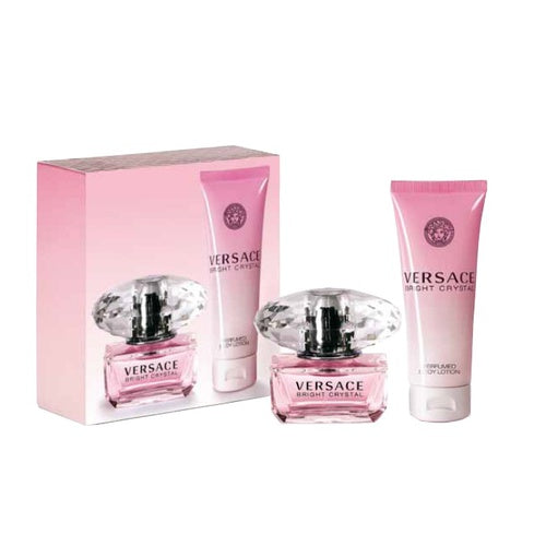 Versace Bright Crystal dovanų rinkinys EDT 90 ml ir kūno losjonas 100 ml Bright Crystal