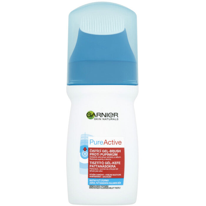 GARNIER PureActive valomasis gelis su šepetėliu ExfoBrusher 150 ml