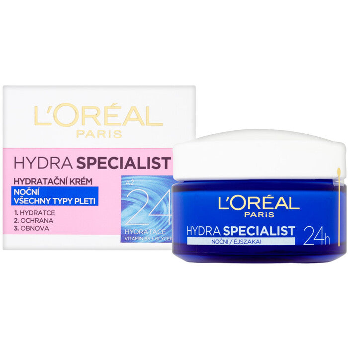 „L'Oréal“ naktinis drėkiklis (trigubo poveikio) 50 ml