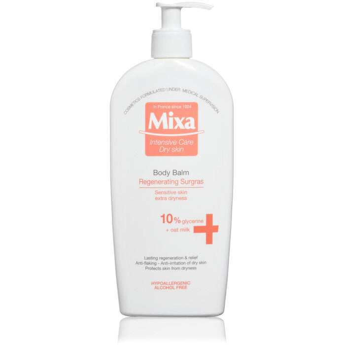 Mixa Atkuriamasis kūno balzamas Surgras (sausai odai) – regeneruojantis losjono tepimas (400ml) Moterims