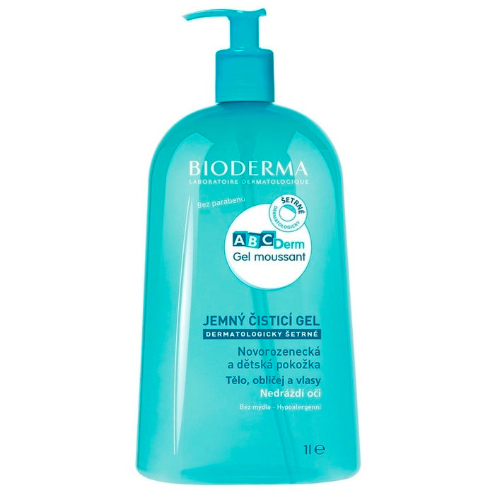 Bioderma ABCDerm Foaming Cleanser (1000ml) Unisex