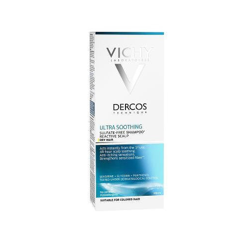 Vichy Dercos itin švelnus šampūnas sausiems plaukams