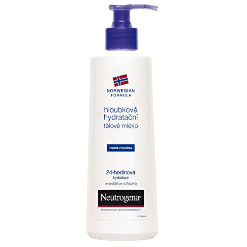„Neutrogena“ giliai drėkinamasis kūno losjonas sausai odai 24 valiras.