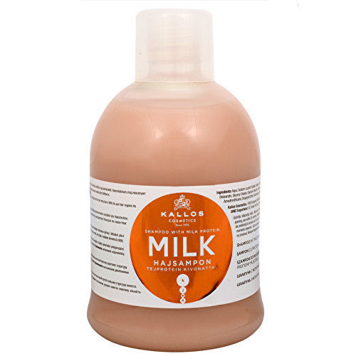 Kallos KJMN piimašampoon piimavalkudega (1000 ml) naistele