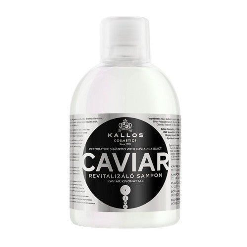 Kallos KJMN Caviar taastav šampoon kaaviari ekstraktiga (1000 ml) naistele