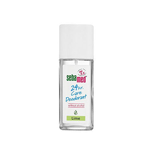 Sebamed Lime Classic 24 val. Purškiamas priežiūros dezodorantas (75ml) Moterims