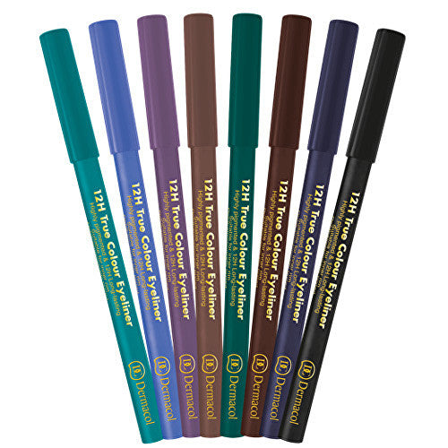 Dermacol True Color Eyeliner 12h (10 Dark Mallow) Moterims