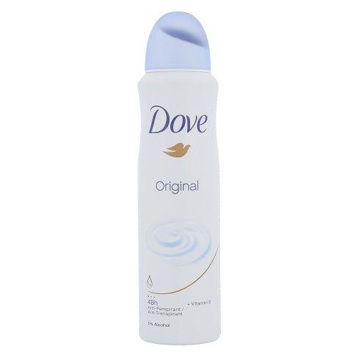 Dove Original Antiperspirant 48h – alkoholivaba deodorantsprei (150ml) naistele