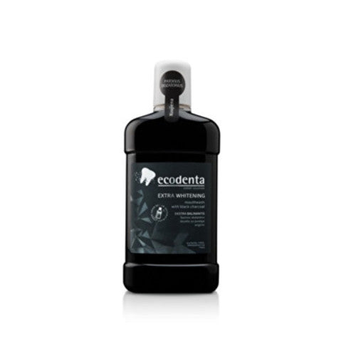 Ecodenta Extra (ekstra valgendav suuvesi musta söega) 500 ml Unisex