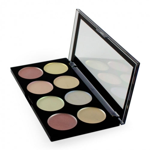 Makeup Revolution London Ultra Strobe balzamas – šviesinančio kremo paletė 12 g
