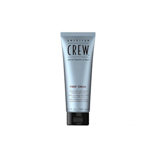 American Crew Natūralaus blizgesio ir vidutinės fiksacijos plaukų kremas (Fiber Cream) 100 ml