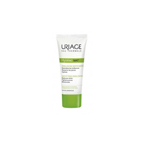 Uriage Gel-Cream Gelis-kremas mišriai ir riebiai odai Hyséac Mat` (matinanti emulsija) 40 ml
