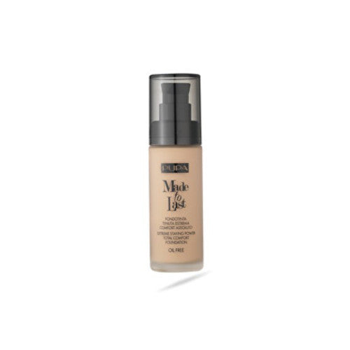„Pupa Long Lasting Make Up“ SPF 10 „Made To Last“ (Total Comfort Foundation) 30ml 003 Dark Ivory Moterims