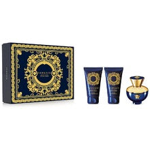 Versace Dylan Blue pour Femme SET EDP Kvepalai 50 ml + kūno losjonas 50 ml + dušo želė 50 ml 50ml