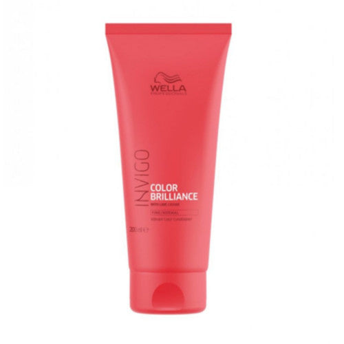 Wella professionaalne palsam õhukestele ja normaalsetele juustele Invigo Color Brilliance (Vibrant Color Conditioner) (1000ml) naistele