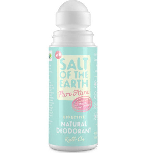 Salt-Of-The-Earth Natūralus rutulinis dezodorantas su arbūzu ir agurku Pure Aura (Natura l dezodorantas) 75 ml Moterims