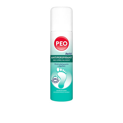 Astrid PEO antiperspirantas Deo pėdų purškalas