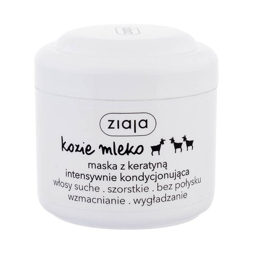 Ziaja Mask kuivadele ja tuhmidele juustele keratiiniga Kitsepiima 200 ml Naistele