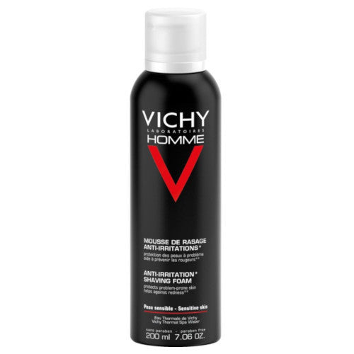 Vichy Vyriškos skutimosi putos jautriai ir sudirgusiai odai Homme (skutimosi putos) 200 ml