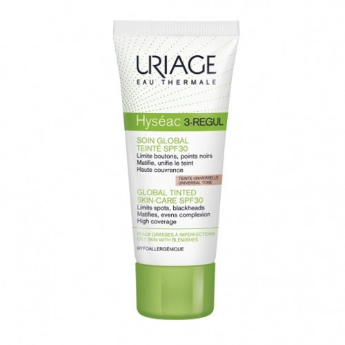 Uriage Hyséac 3-Regul SPF 30 (Global Tinted Skin-Care SPF 30) 40 ml