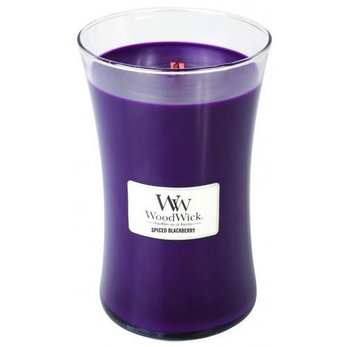 WoodWick Spiced Blackberry Vaza (Spicy Blackberry) – kvapni žvakė