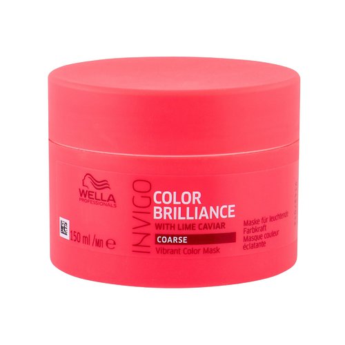 Wella Professional Invigo Color Brilliance kaukė - Kaukė dažytiems, šiurkštiems plaukams