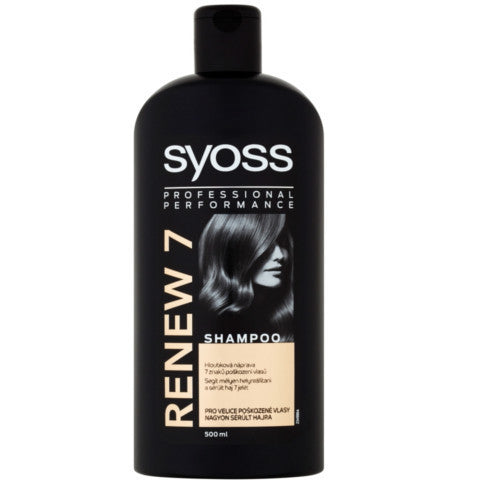 Syoss Šampūnas labai pažeistiems plaukams Renew 7 (šampūnas) 500 ml Moterims