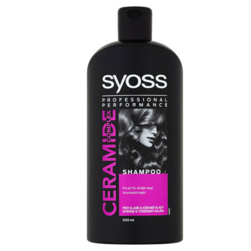 Syoss Šampūnas trapiems ir lūžinėjantiems plaukams Ceramide Complex (Šampūnas) 500 ml Moterims
