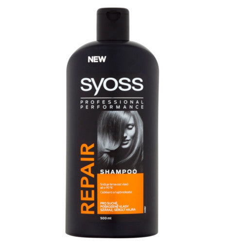 Syoss Regeneruojantis šampūnas sausiems, pažeistiems plaukams, 500 ml