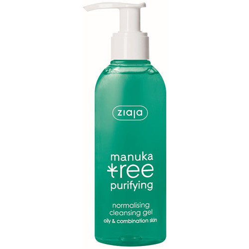 Ziaja valomasis gelis su manukos medžio ekstraktu, normalizuojantis, valomasis, 200 ml