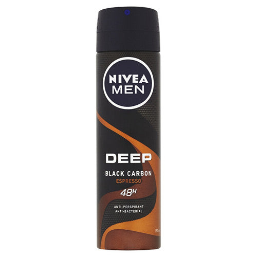 Nivea Vyriškas Deep Espresso antiperspirantas Spray 150 ml Vyrams