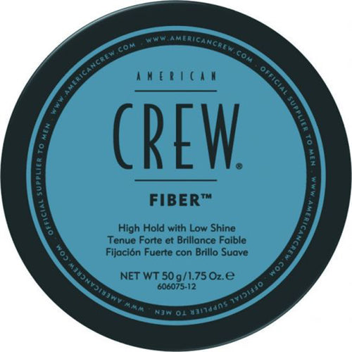 American Crew Fiber with High Hold ir Low Shine – modeliuojanti guma, skirta plaukams apibrėžti ir formuoti 50.0g