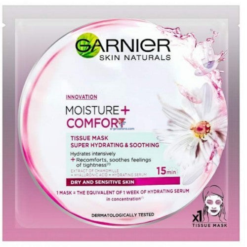 GARNIER Moisture + Comfort Textile Mask 32 g 28.0g
