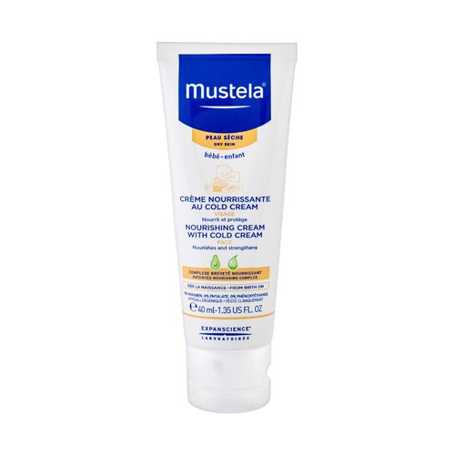 „Mustela Bébé“ maitinamasis kremas su šaltuoju kremu – maitinamasis ir raminamasis kremas