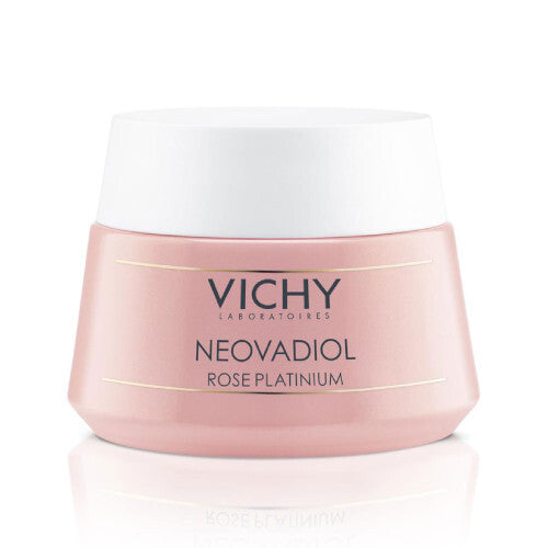 Vichy Neovadiol Rose Platinium – skaistinamasis ir tonizuojamasis dieninis kremas briržiai odai.
