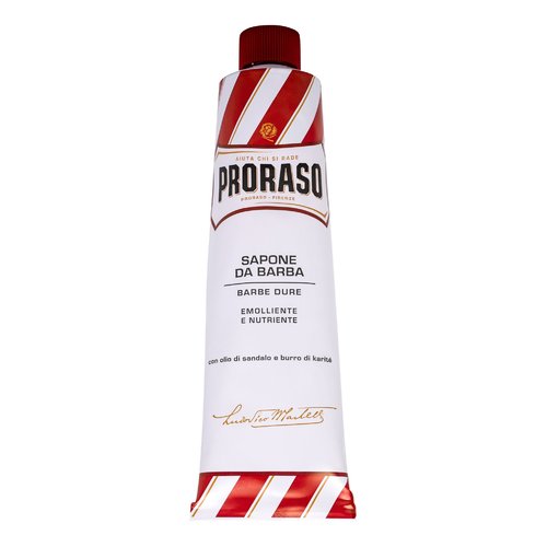 „Proraso“ raudonasis skutimosi muilas tūbelėje - Skutimosi muilas tūbelėje