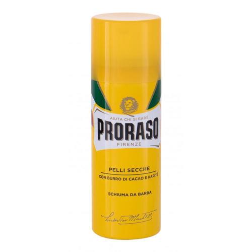Proraso Yellow Shaving Foam – raseerimisvaht kakao ja sheavõiga 400ml meestele