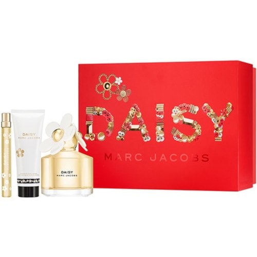 Marc Jacobs Daisy SET EDT 100 ml + kūno losjonas 75 ml + miniature EDT 10 ml Moterims