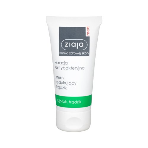 Ziaja Antibacterial Treatment kremas nuo spuogų – dieninis kremas