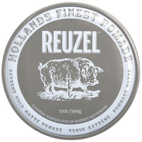Reuzel Extreme Hold Matte Pomade – plaukų pomada