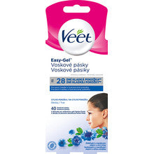 Veet Veido vaško juostelės jautriai odai 40 vnt