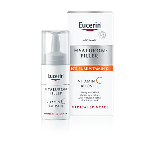 Eucerin Hyaluron-Filler Vitamin C Booster – šviesinantis serumas nuo raukšlių su vitaminu C (8ml) Moterims