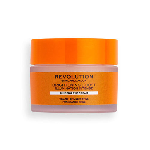 „Revolution Skincare“ odos priežiūros šviesinamasis paakių kremas su ženšeniu