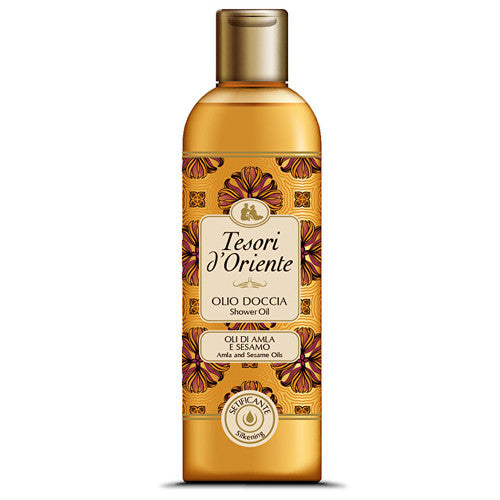 Tesori d'Oriente Olio Doccia dušo gelis Alma ir Sesame Oils - Dušo Aliejus