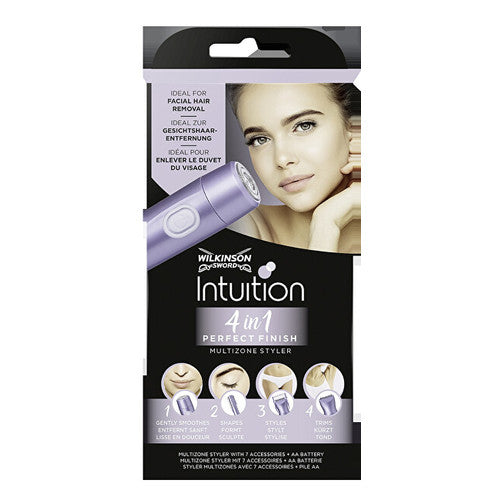 Wilkinson Sword Intuition Perfect Finish - universalus 4in1 skutimosi peiliukas moterims
