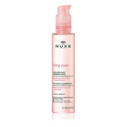 Nuxe Very Rose Delicate Cleansing Oil – Švelnus valomasis aliejus veidui ir akims 150ml