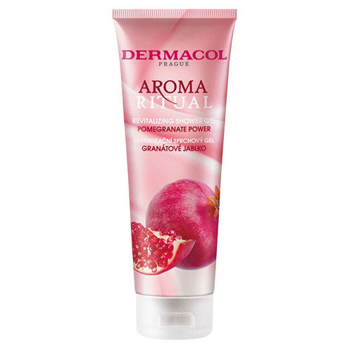 Dermacol Aroma Ritual Pomegranate Power Revitalizing Shower Gel (Granaatõuna) – Taastav dušigeel (250ml) naistele