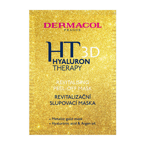 Dermacol Hyaluron Therapy 3D Revitalizing Peel-Off Mask - Atgaivinamoji šveičiamoji kaukė